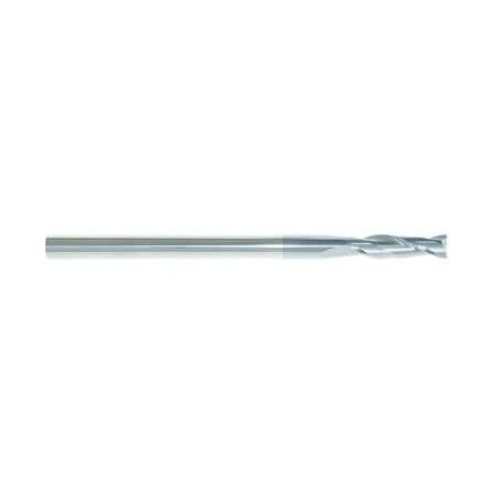 Morse Single End Mill, Center Cutting Extended Length, Series 5950C, 516 Cutter Dia, 6 Overall Length,  90192